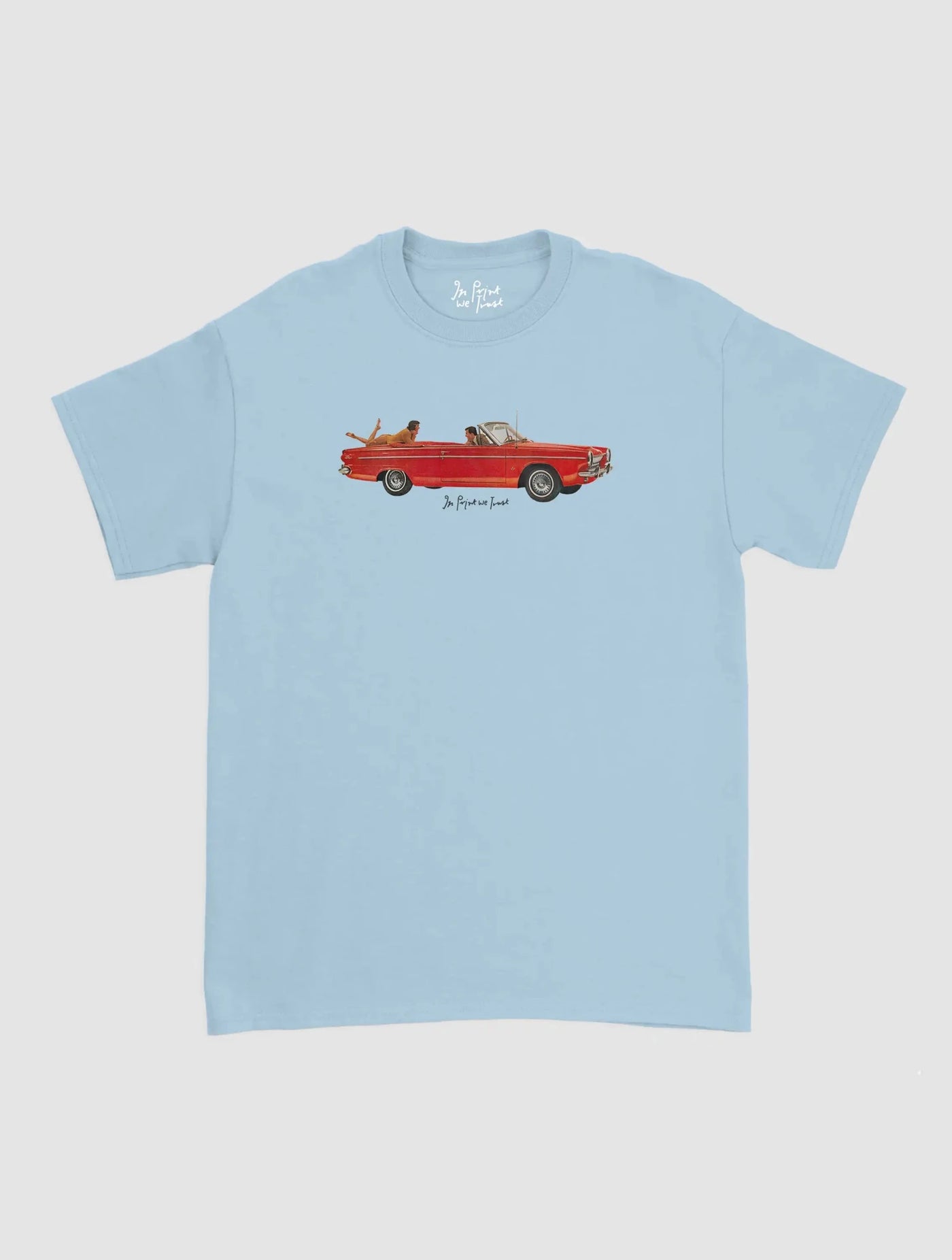 drop top classic tee - In Print We Trust