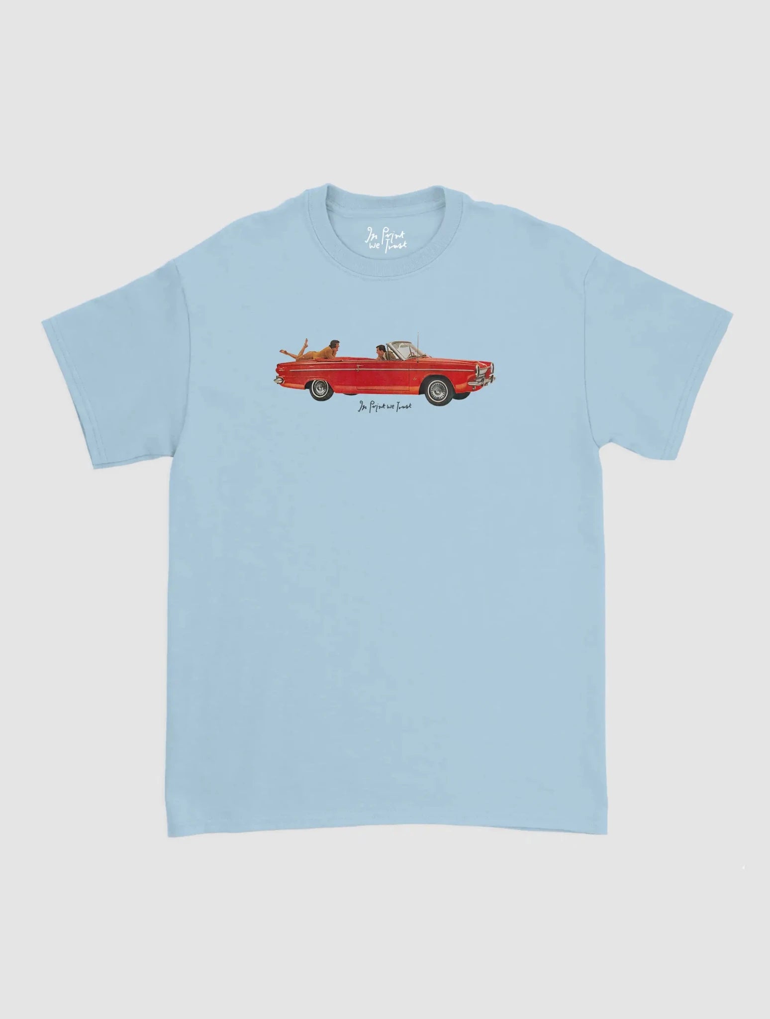 drop top classic tee - In Print We Trust