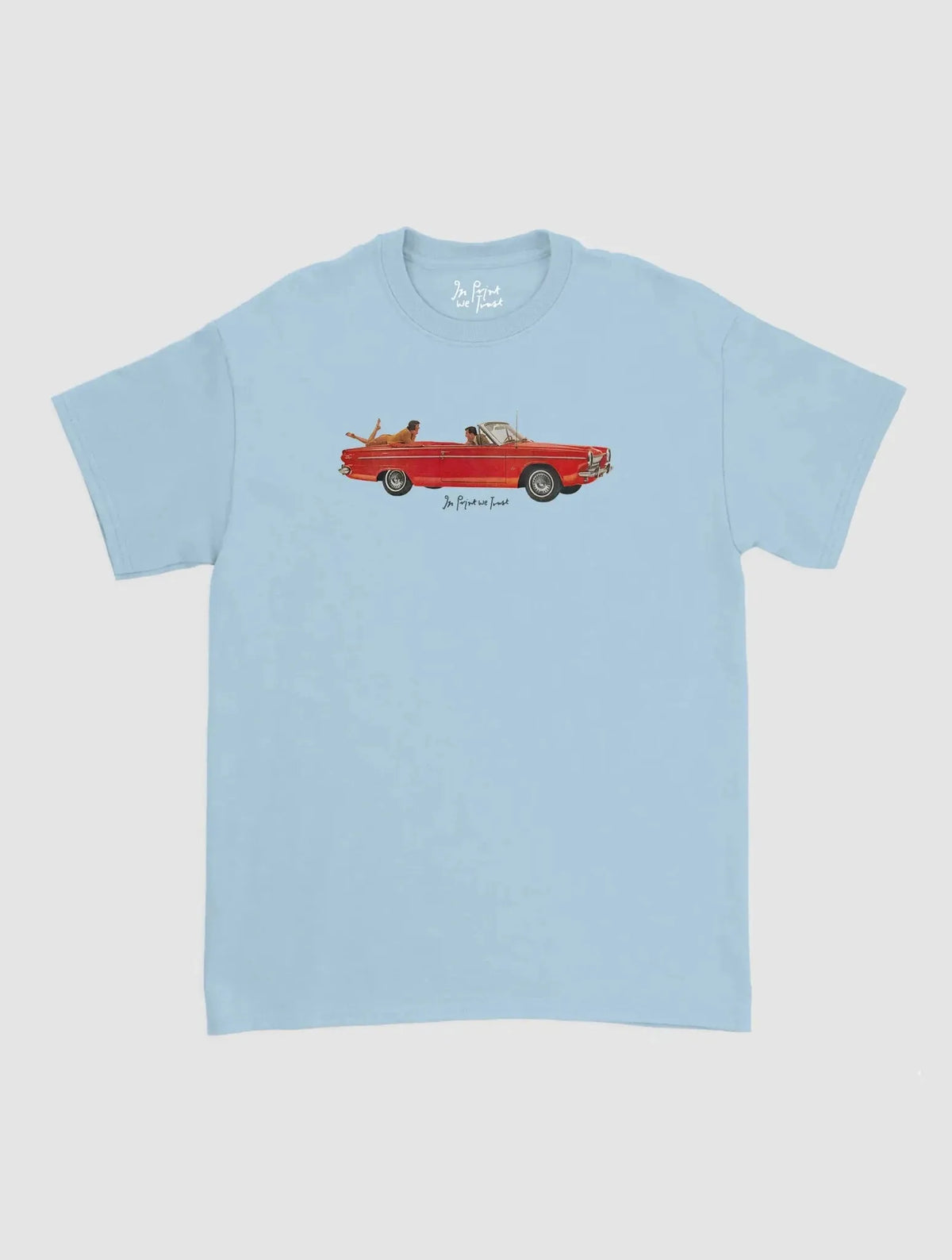 drop top classic tee - In Print We Trust