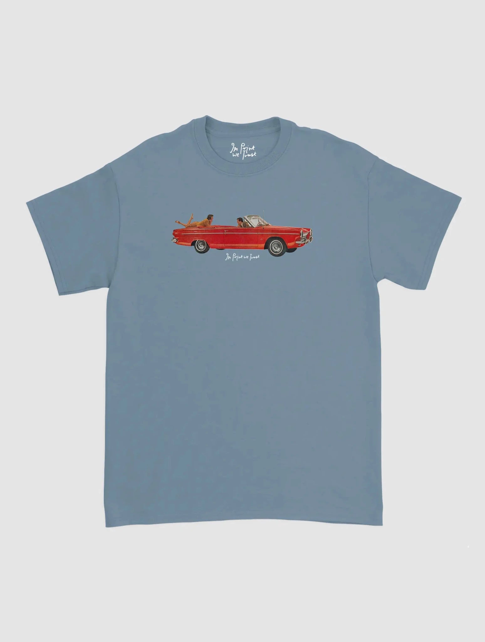 drop top classic tee - In Print We Trust