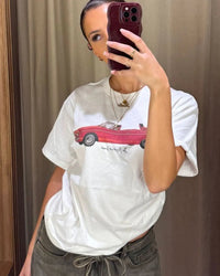 drop top classic tee - In Print We Trust