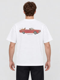 drop top heavyweight tee - In Print We Trust