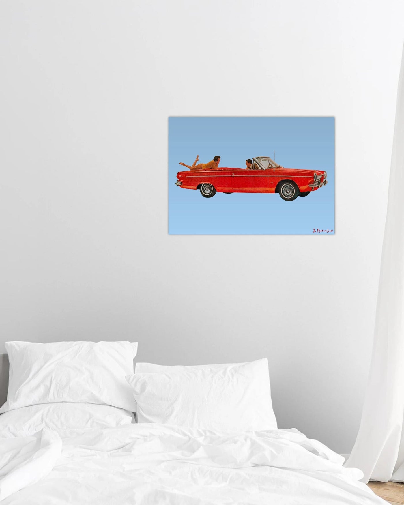 drop top poster print - In Print We Trust