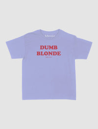 dumb blonde baby tee - In Print We Trust