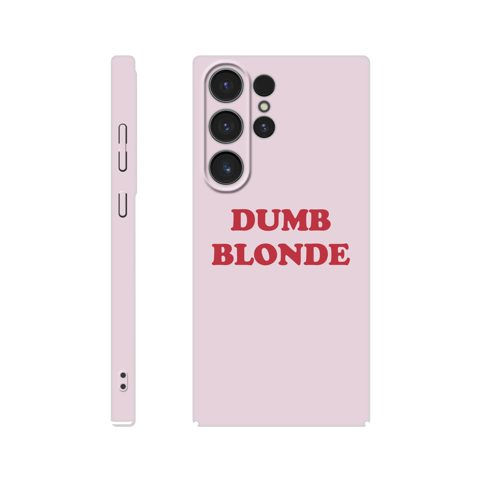 Dumb Blonde phone case