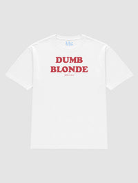 dumb blonde heavyweight tee