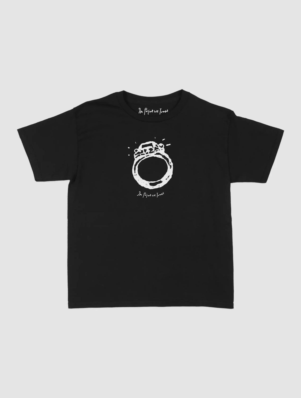engagement ring baby tee