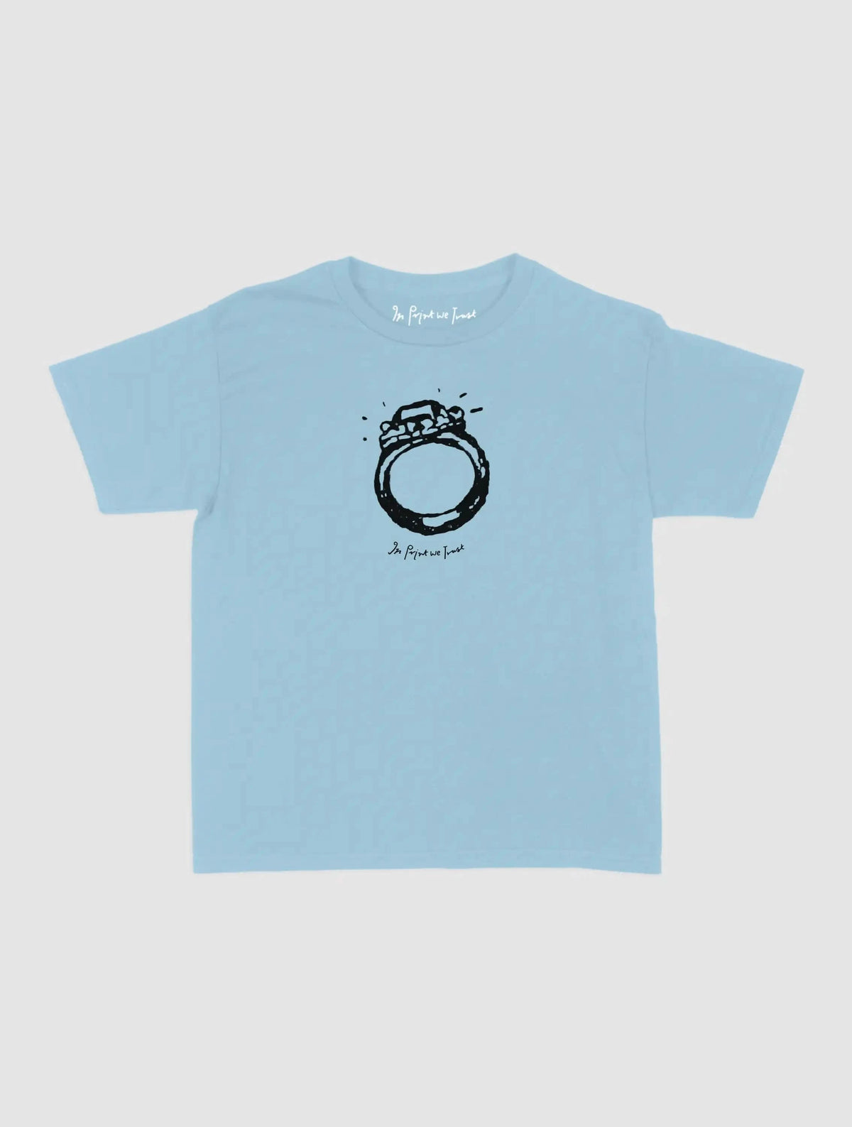 engagement ring baby tee