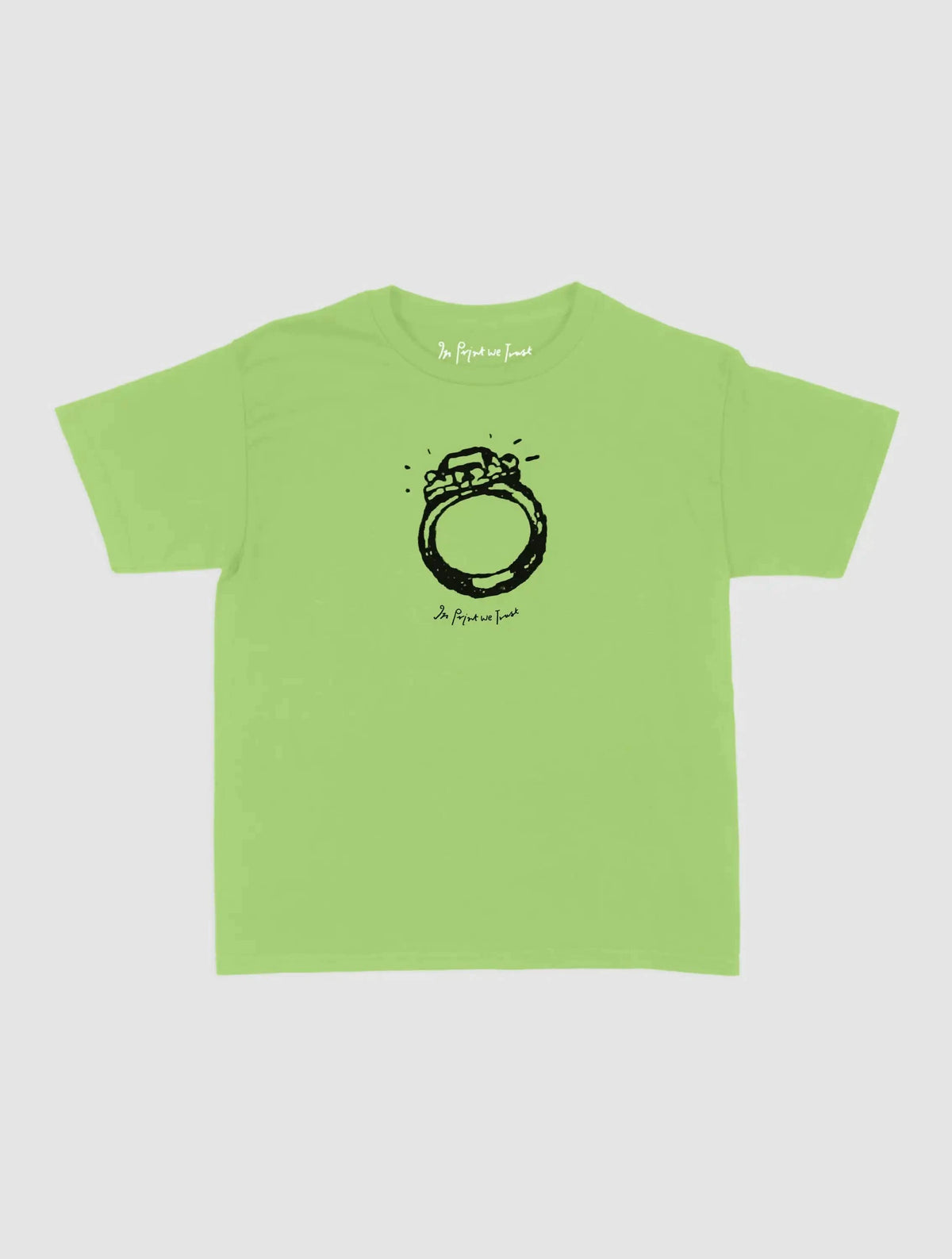 engagement ring baby tee