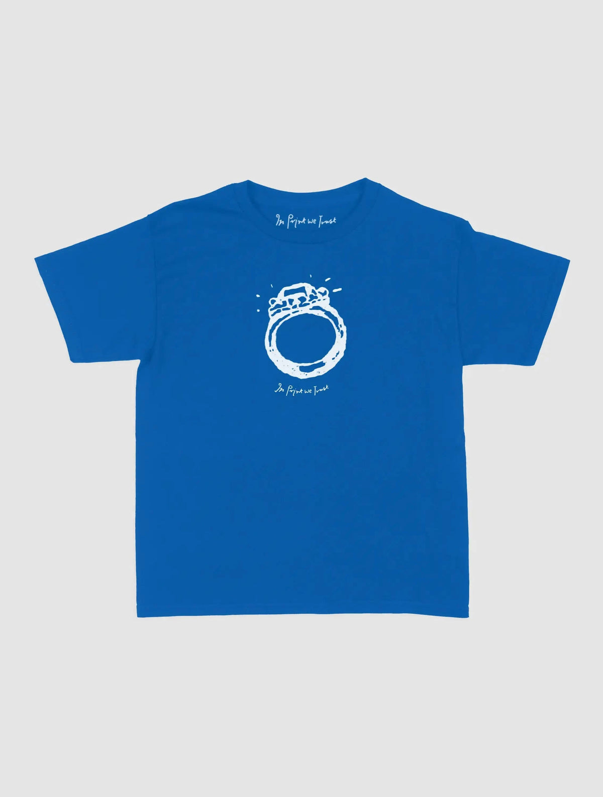engagement ring baby tee