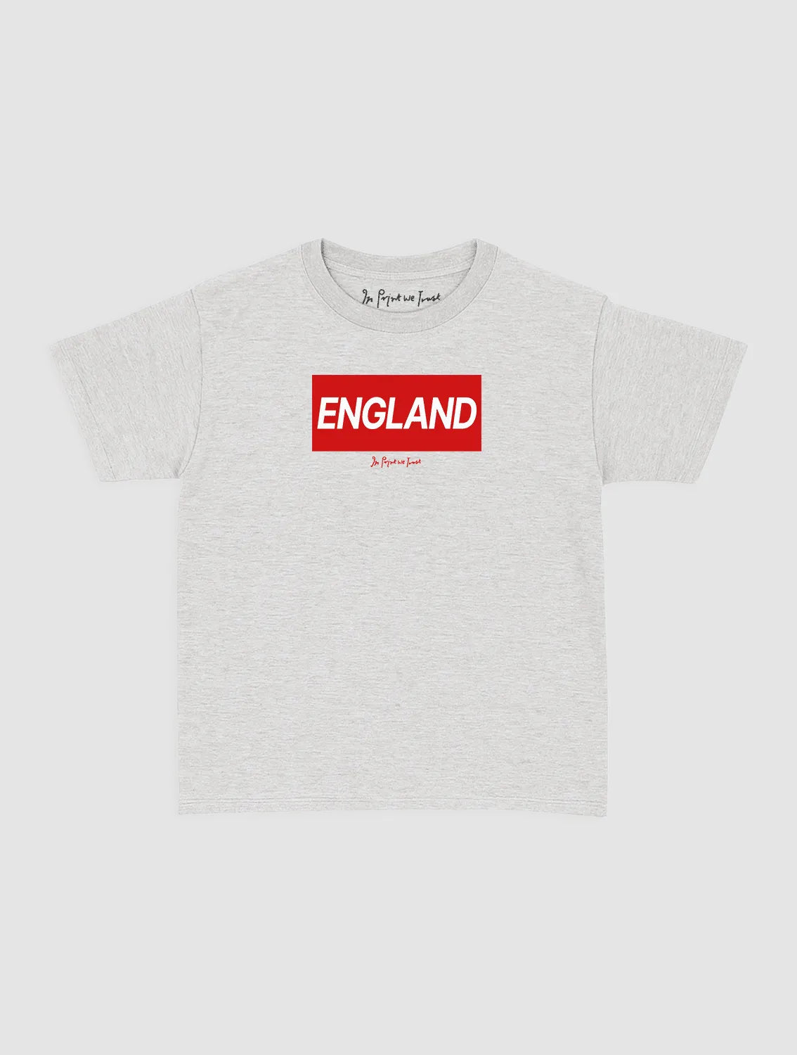 england baby tee - In Print We Trust