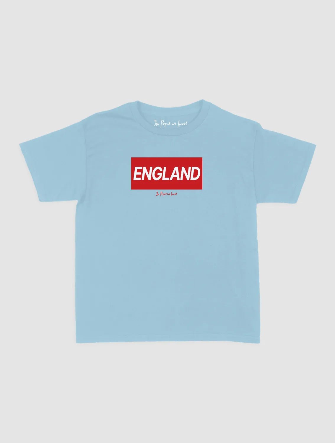 england baby tee - In Print We Trust