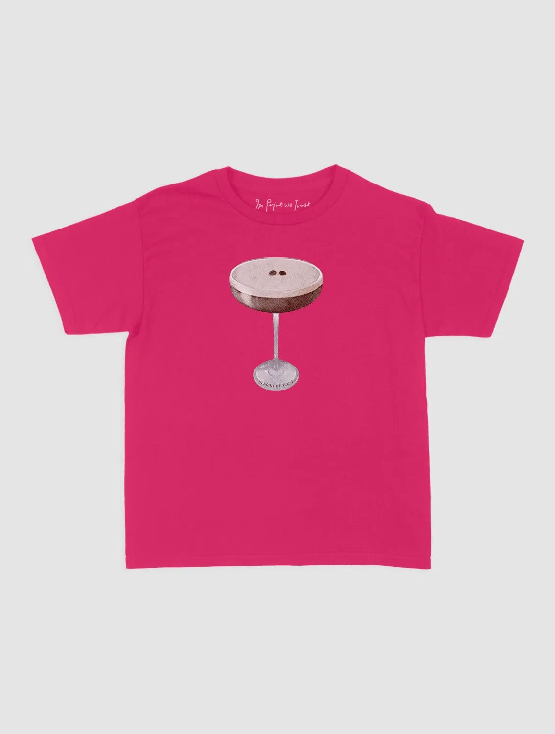 espresso martini baby tee - In Print We Trust
