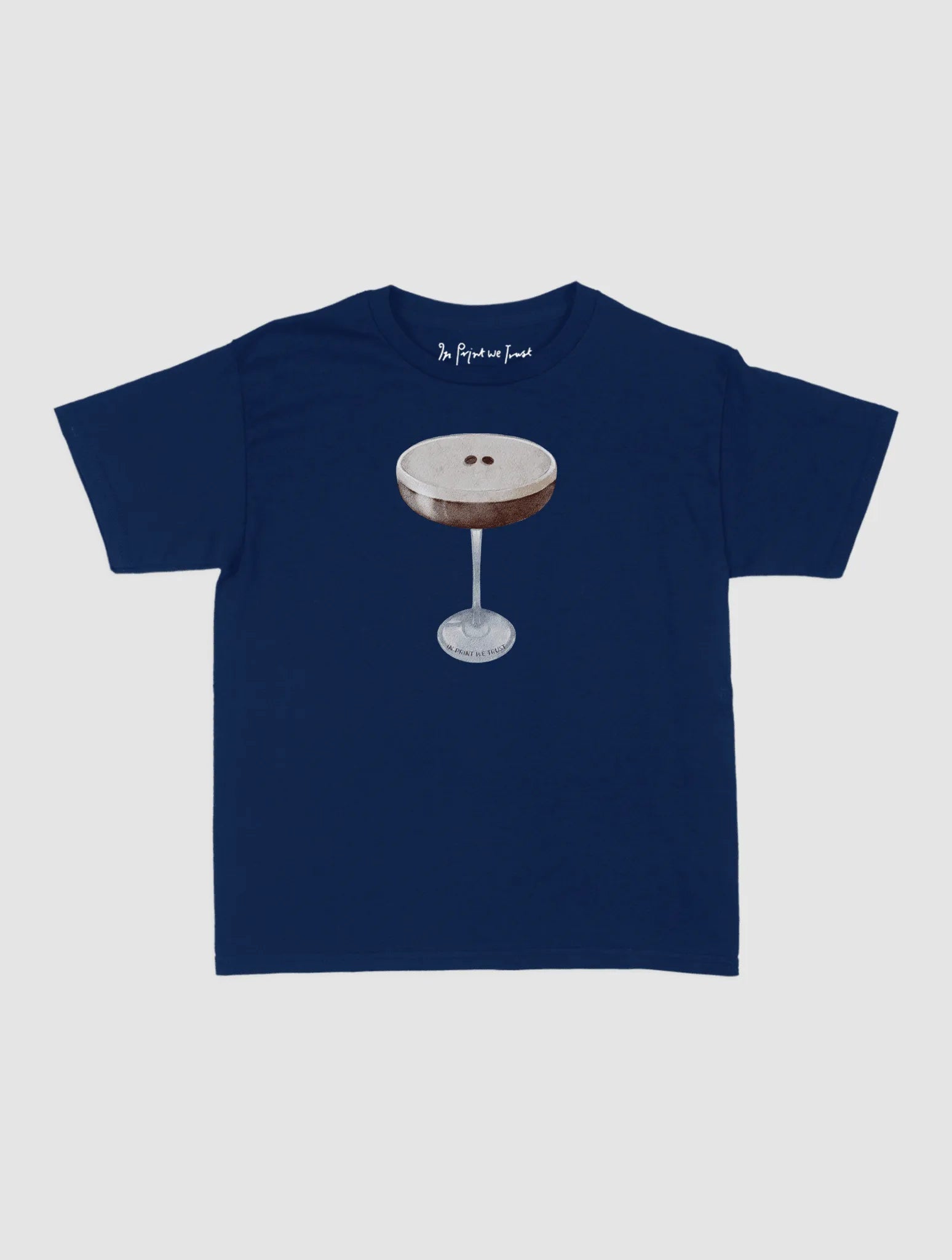 espresso martini baby tee - In Print We Trust