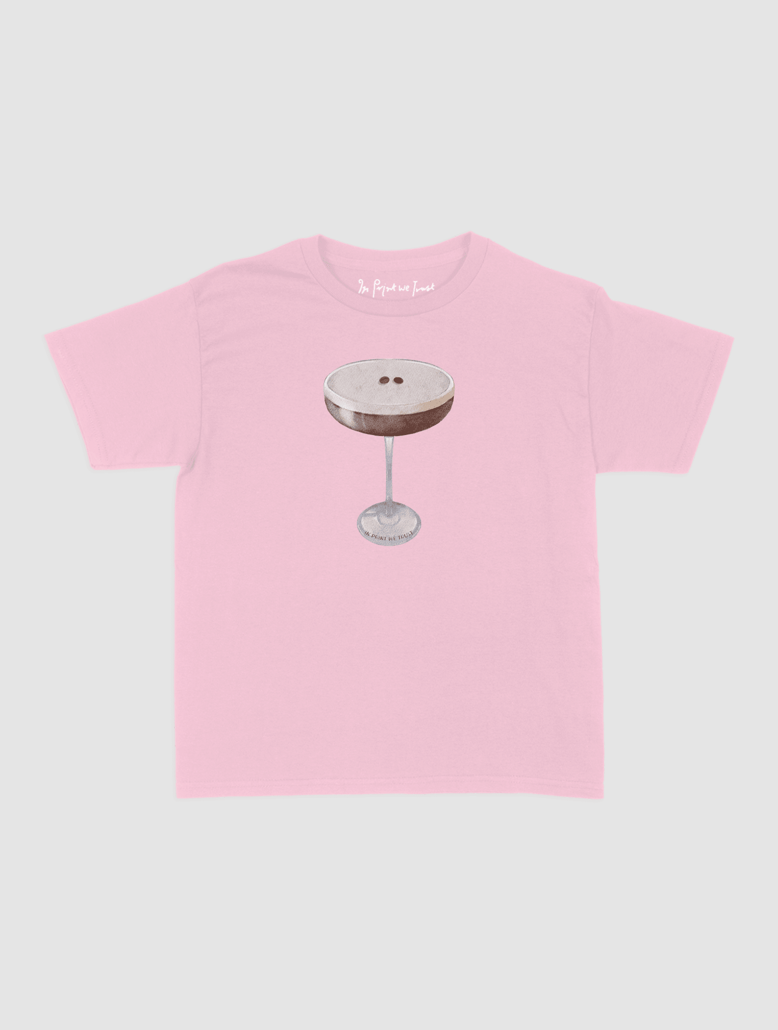 espresso martini baby tee - In Print We Trust