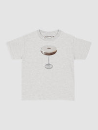 espresso martini baby tee - In Print We Trust