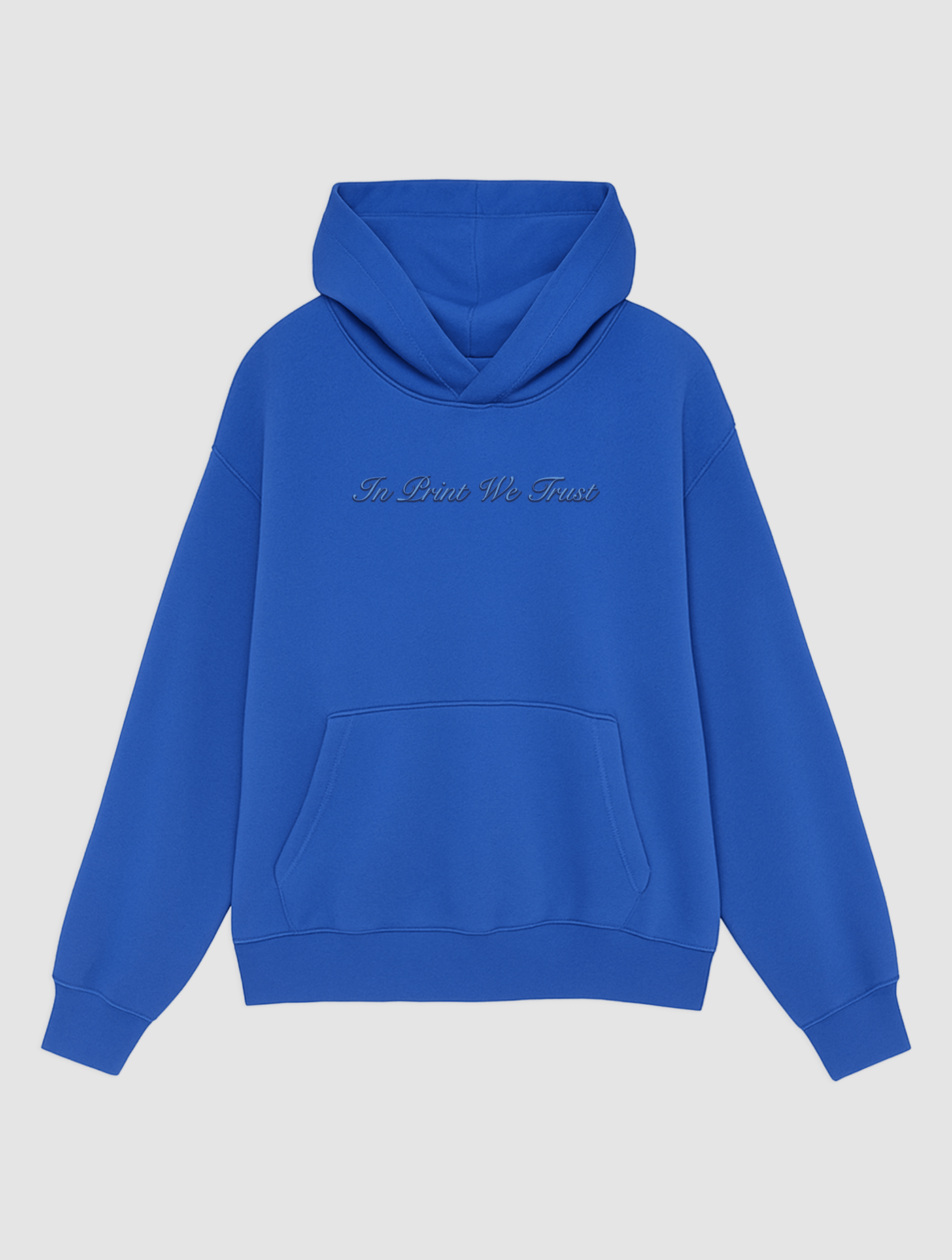est. 2022 blue hoodie - In Print We Trust