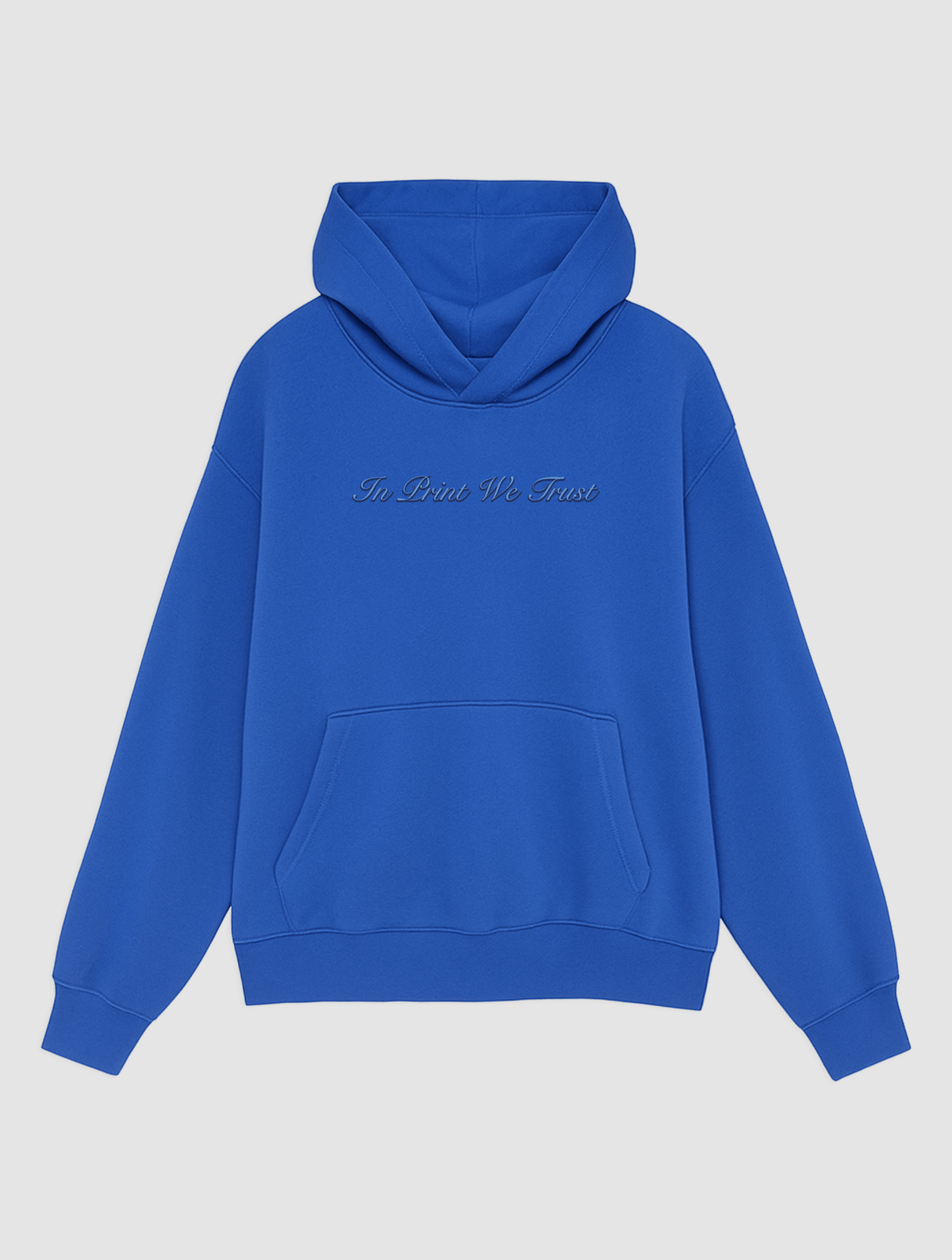 est. 2022 blue hoodie - In Print We Trust