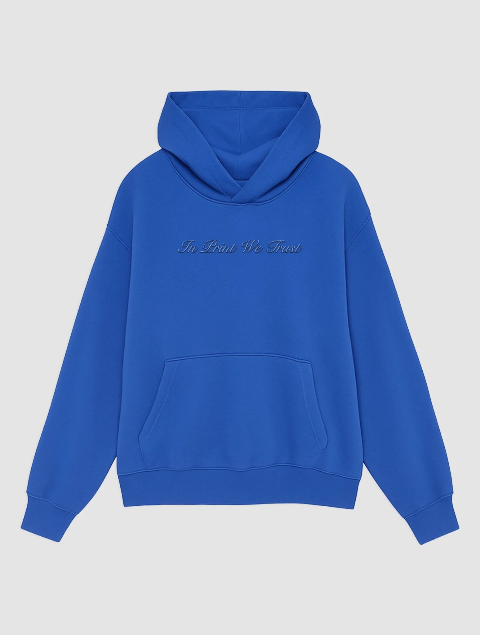 est. 2022 blue hoodie - In Print We Trust