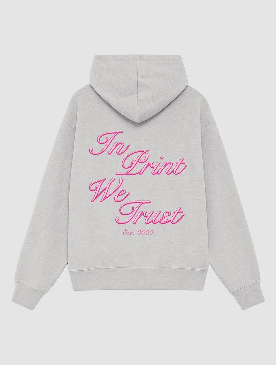 est. 2022 grey hoodie - In Print We Trust