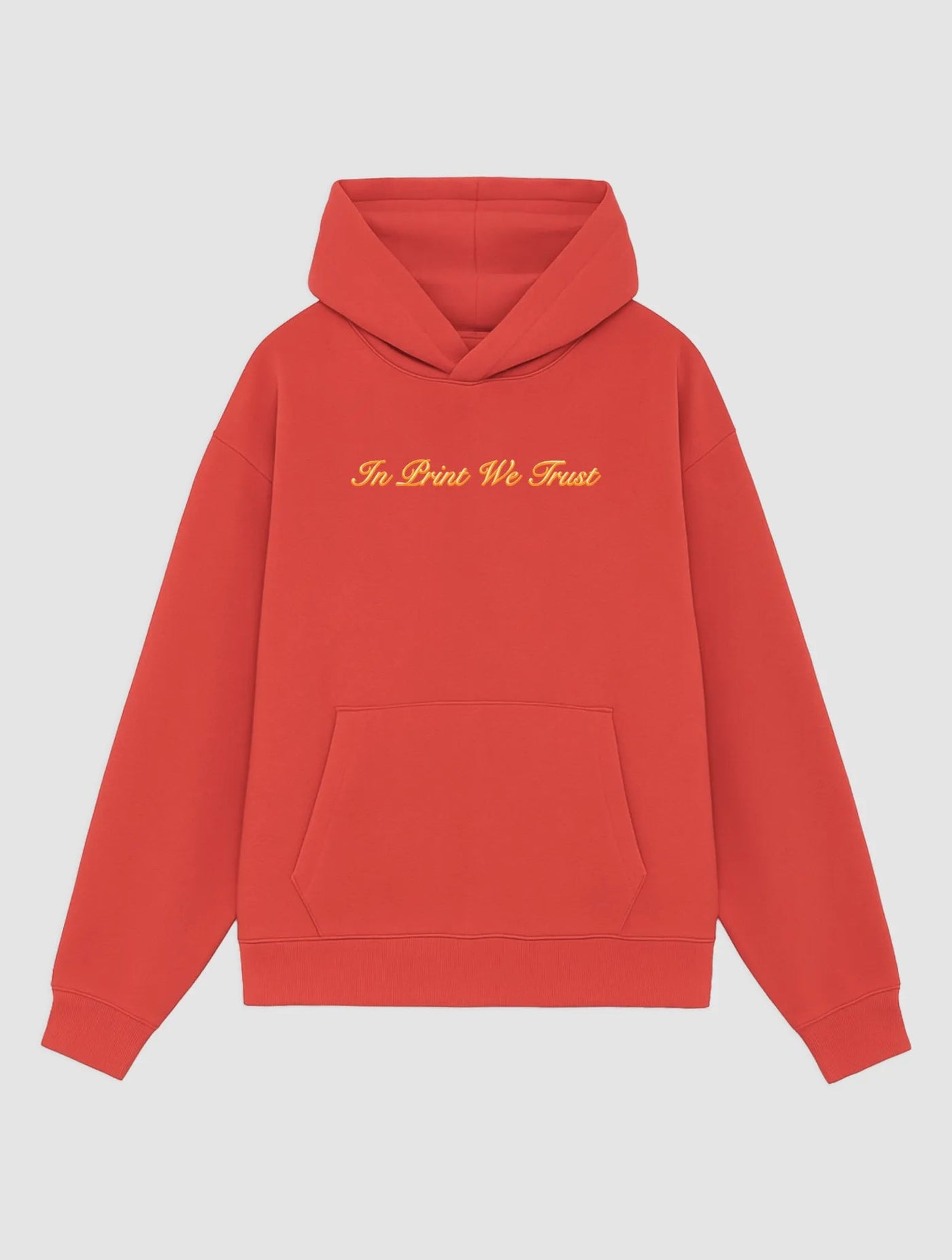 est. 2022 red hoodie - In Print We Trust