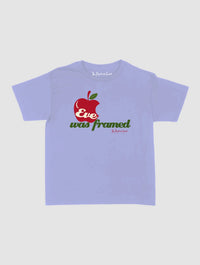 eve was framed baby tee - In Print We Trust