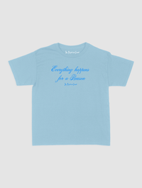 everything happens baby tee - In Print We Trust