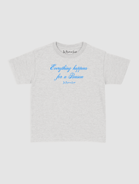 everything happens baby tee - In Print We Trust