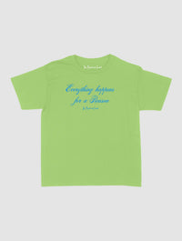 everything happens baby tee - In Print We Trust