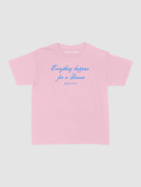 everything happens baby tee - In Print We Trust