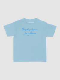 everything happens baby tee - In Print We Trust