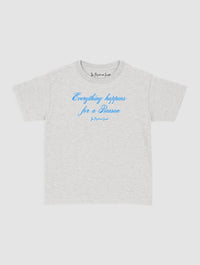 everything happens baby tee - In Print We Trust