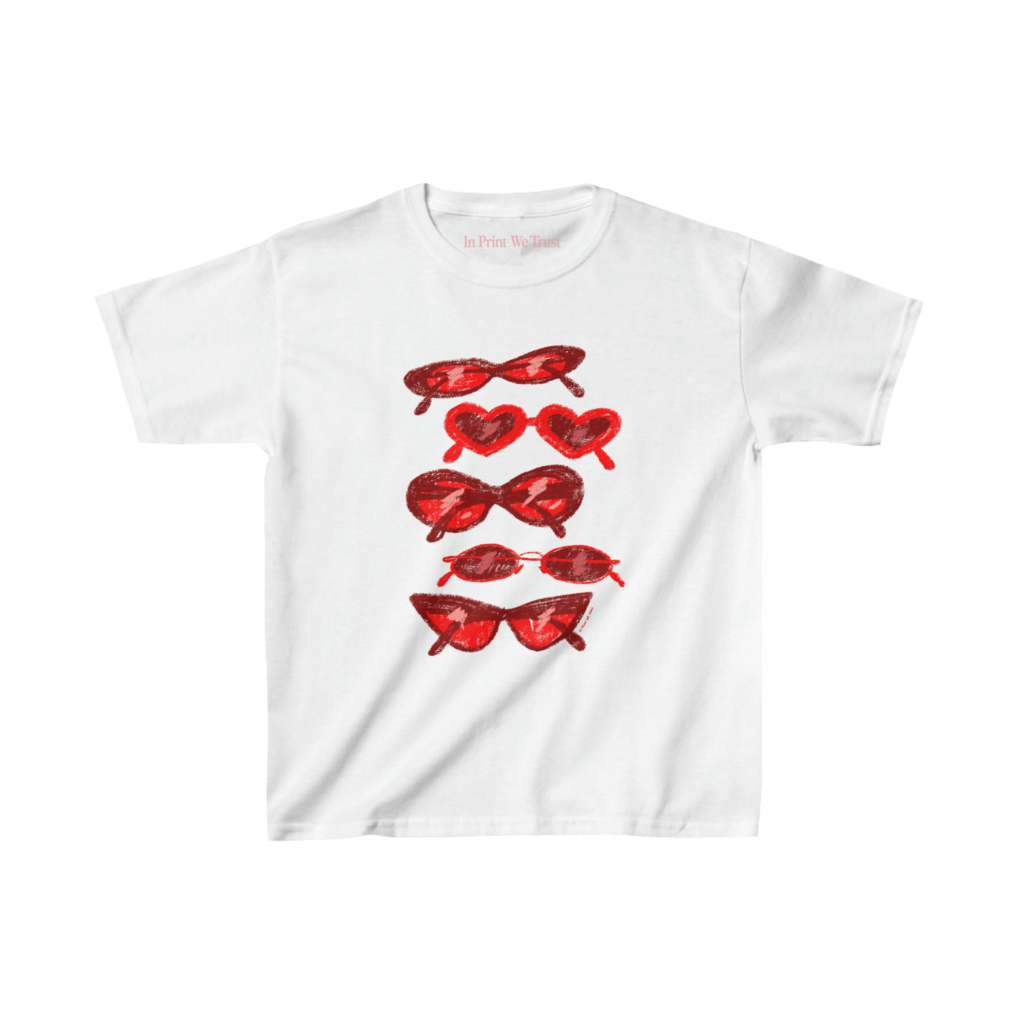 eyes for you essential baby tee - In Print We Trust