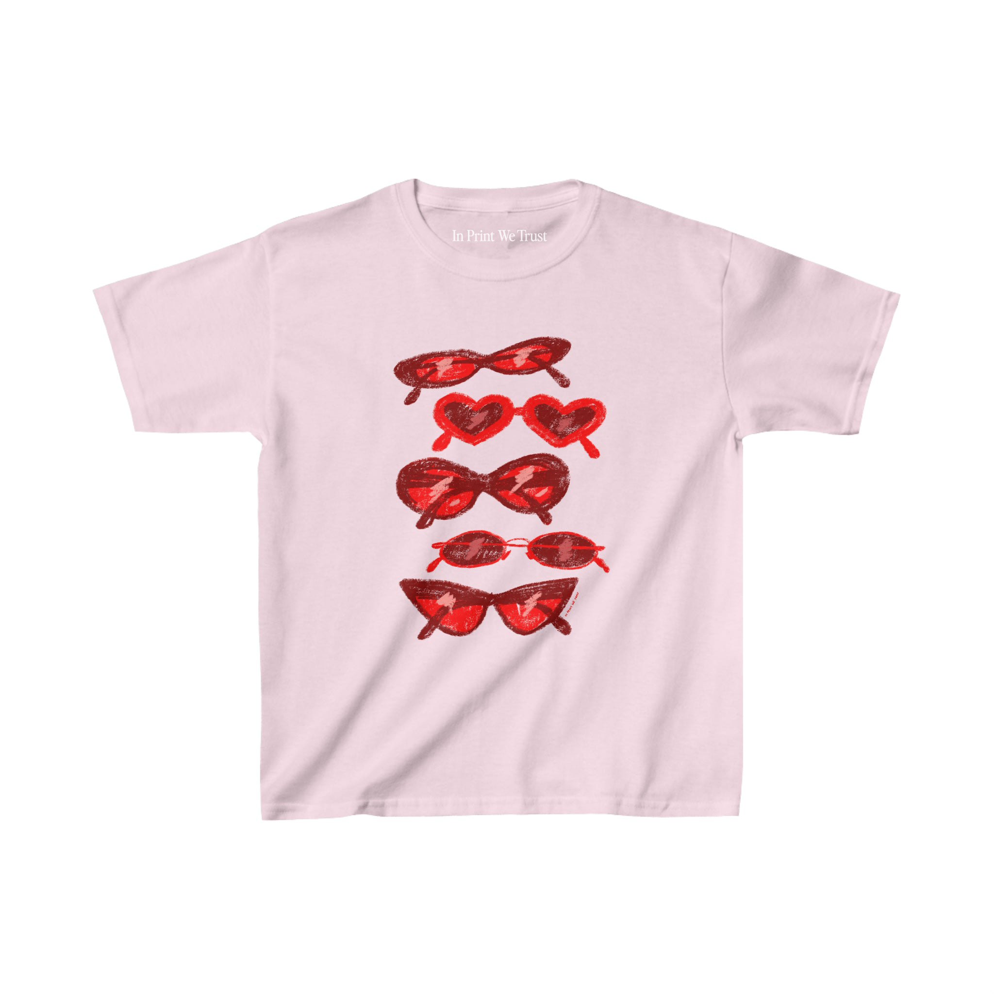 eyes for you essential baby tee - In Print We Trust