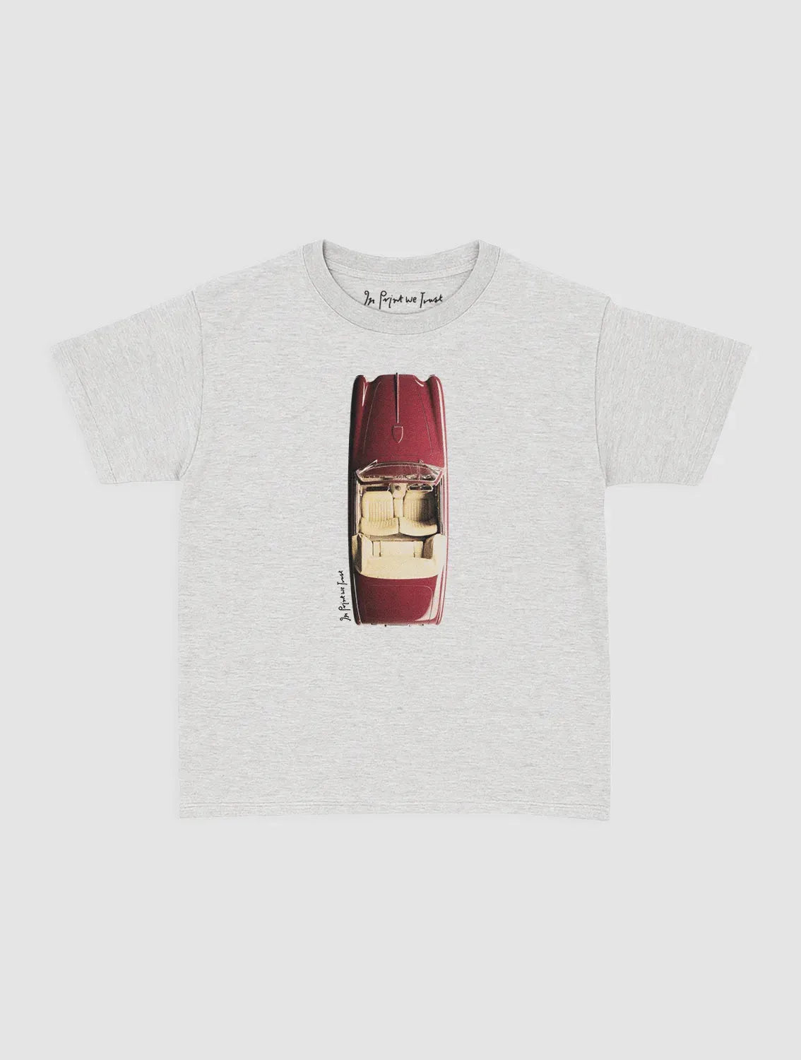 buckle up baby tee - In Print We Trust