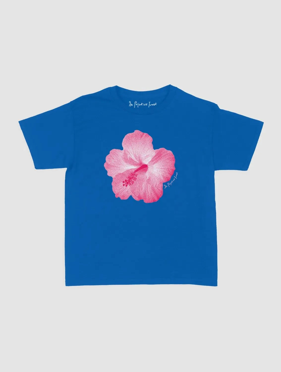 hibiscus baby tee - In Print We Trust