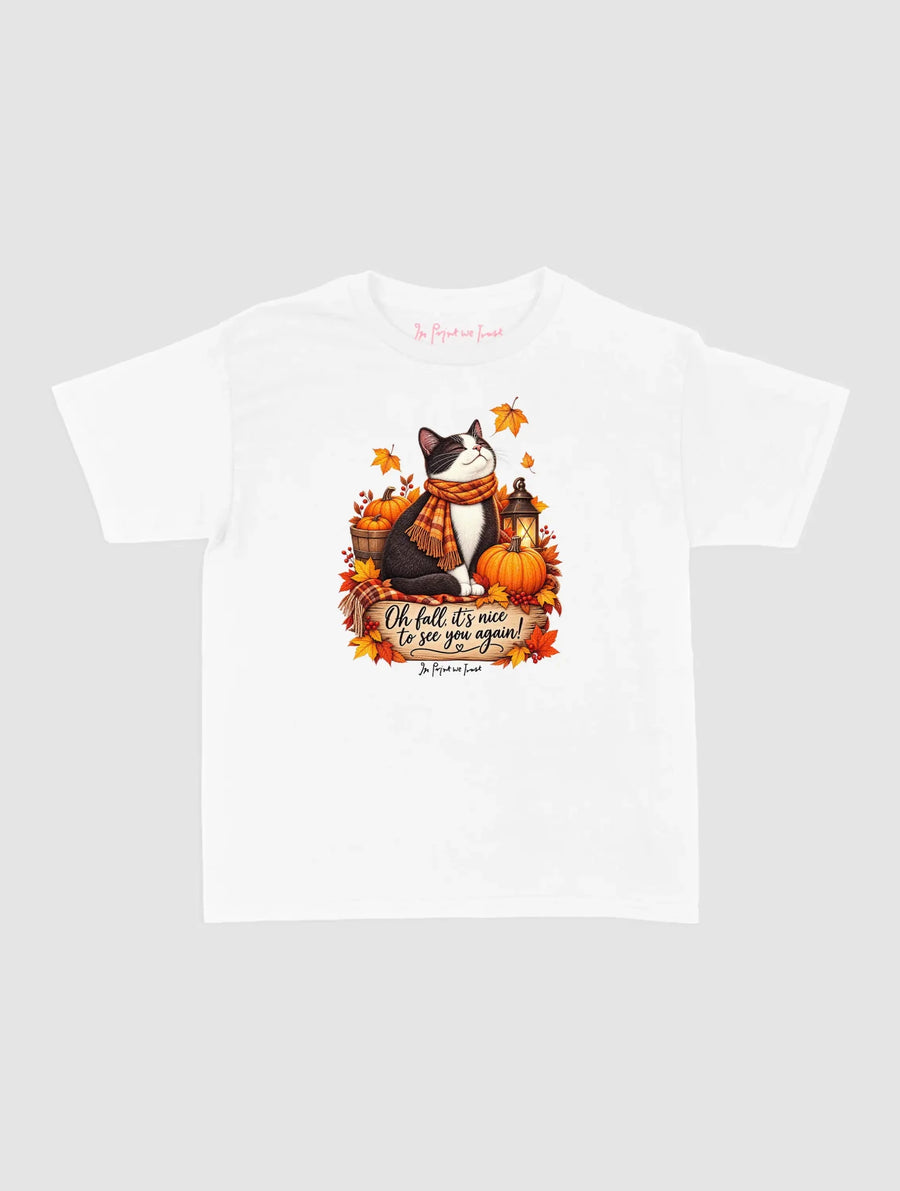 fall cat - In Print We Trust