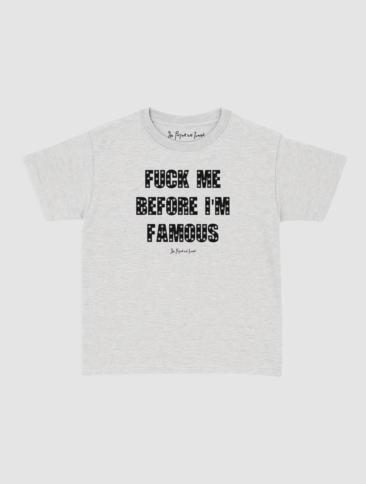 famous baby tee - In Print We Trust