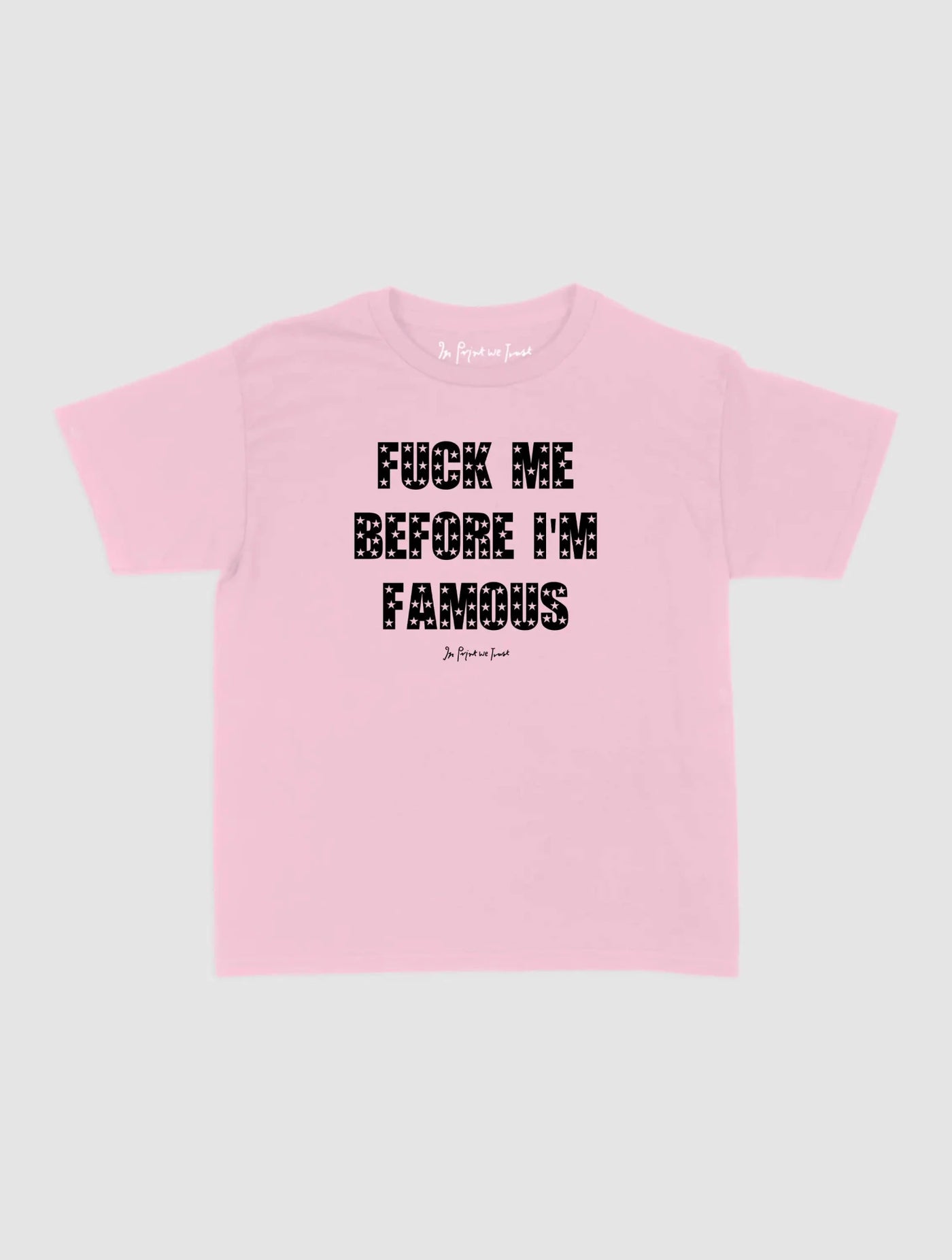 famous baby tee - In Print We Trust