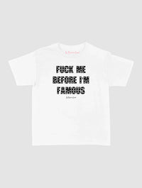 famous baby tee - In Print We Trust