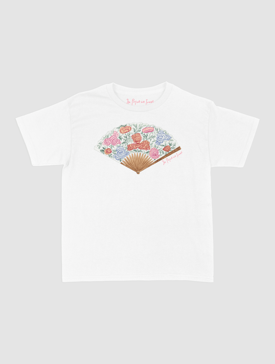 fan baby tee - In Print We Trust
