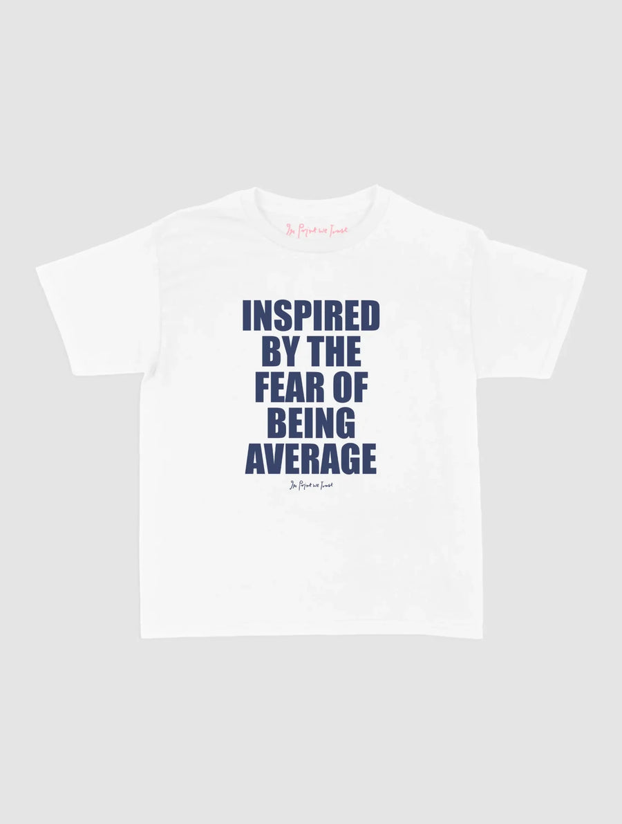 fear baby tee - In Print We Trust