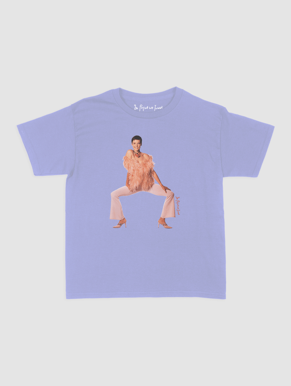 feathers baby tee - In Print We Trust