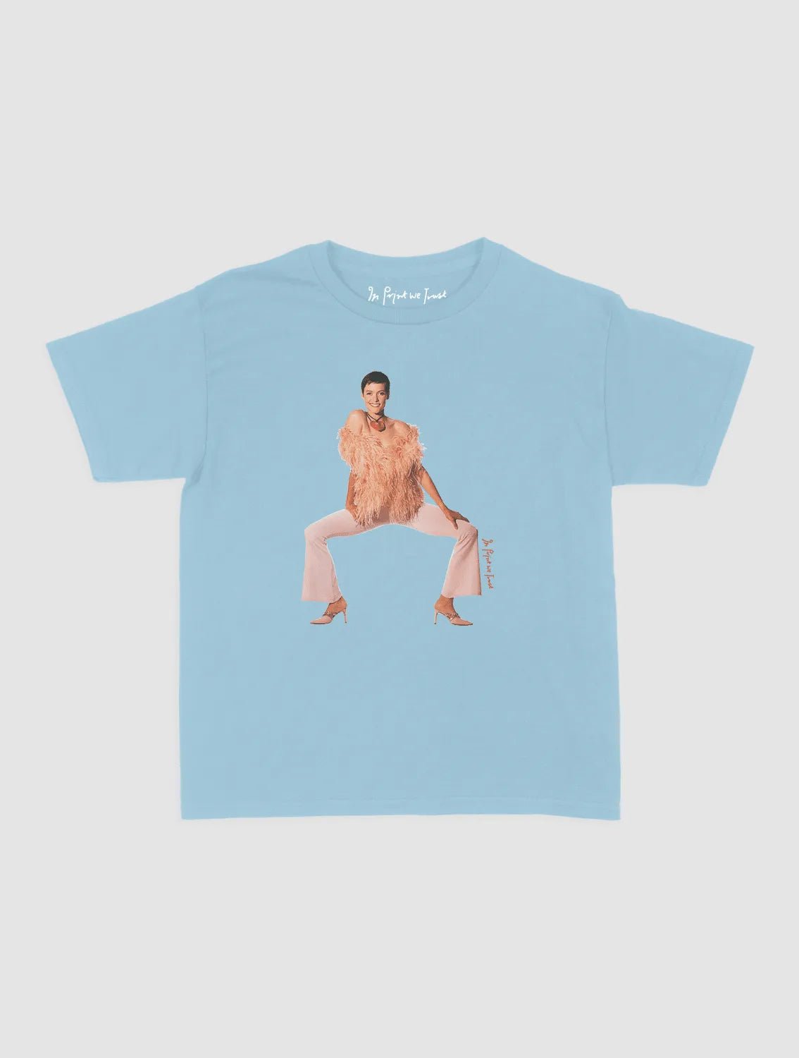 feathers baby tee - In Print We Trust
