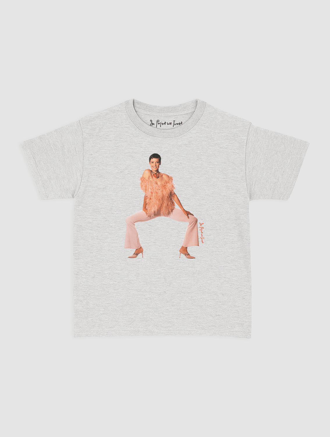 feathers baby tee - In Print We Trust
