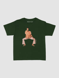 feathers baby tee - In Print We Trust