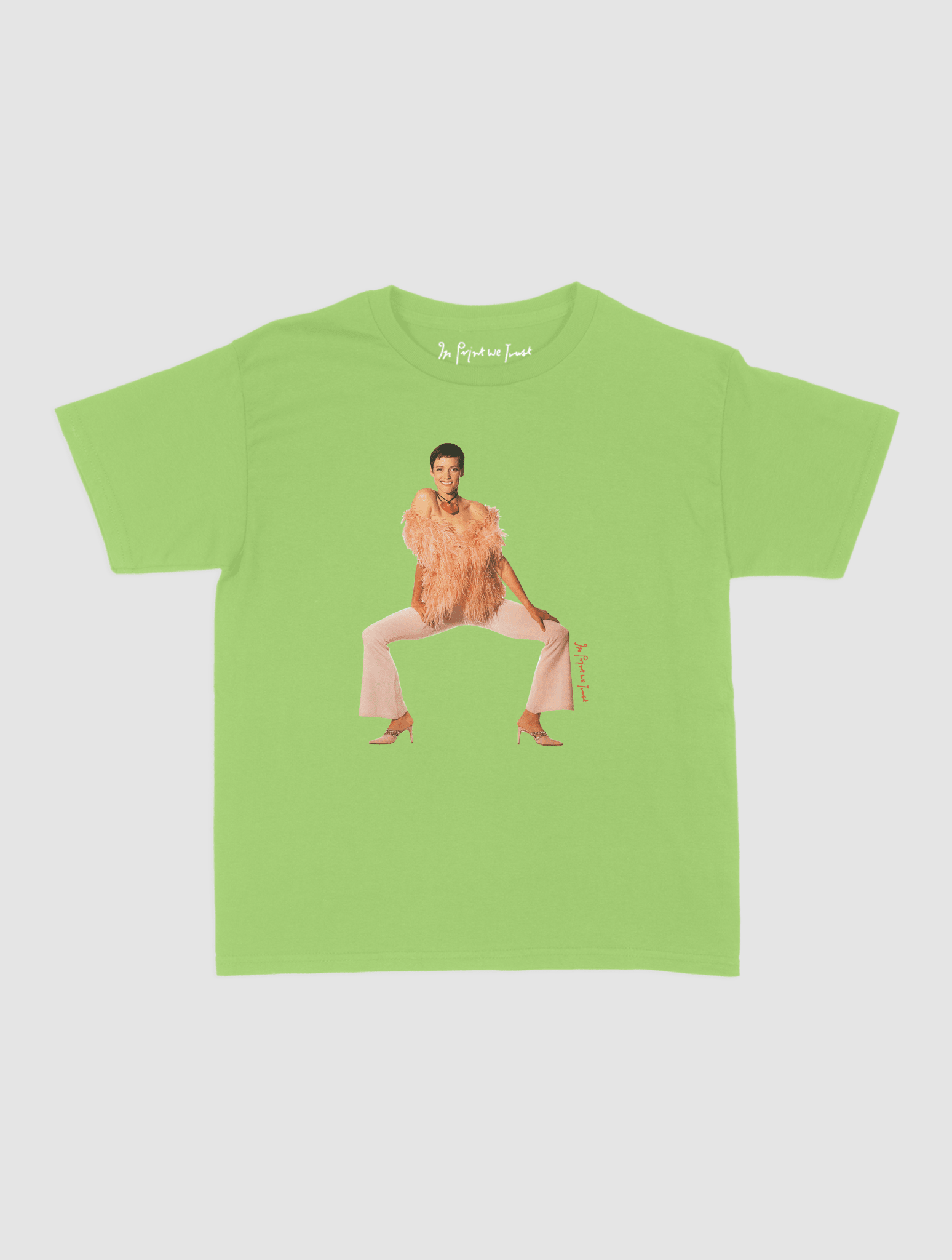 feathers baby tee - In Print We Trust