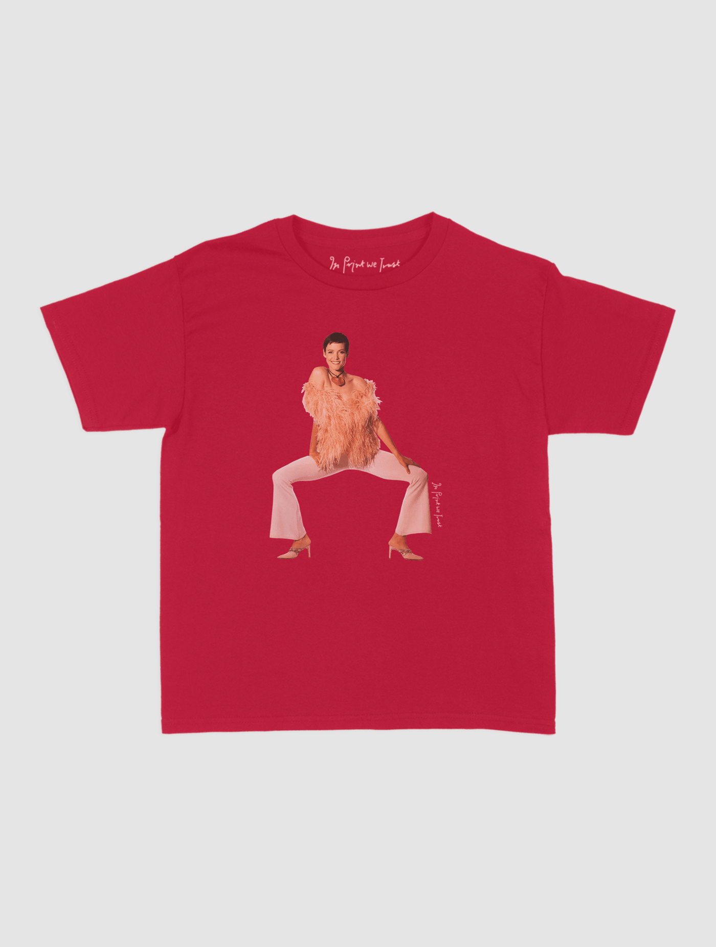 feathers baby tee - In Print We Trust