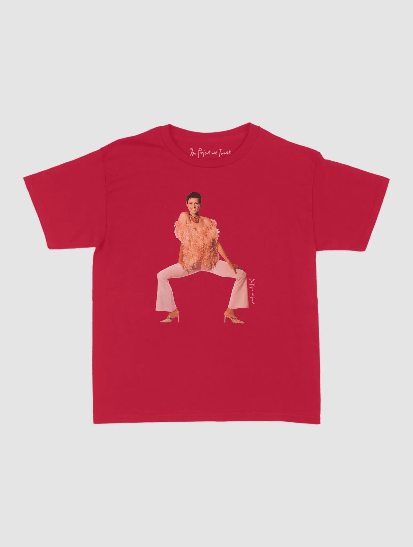 feathers baby tee - In Print We Trust