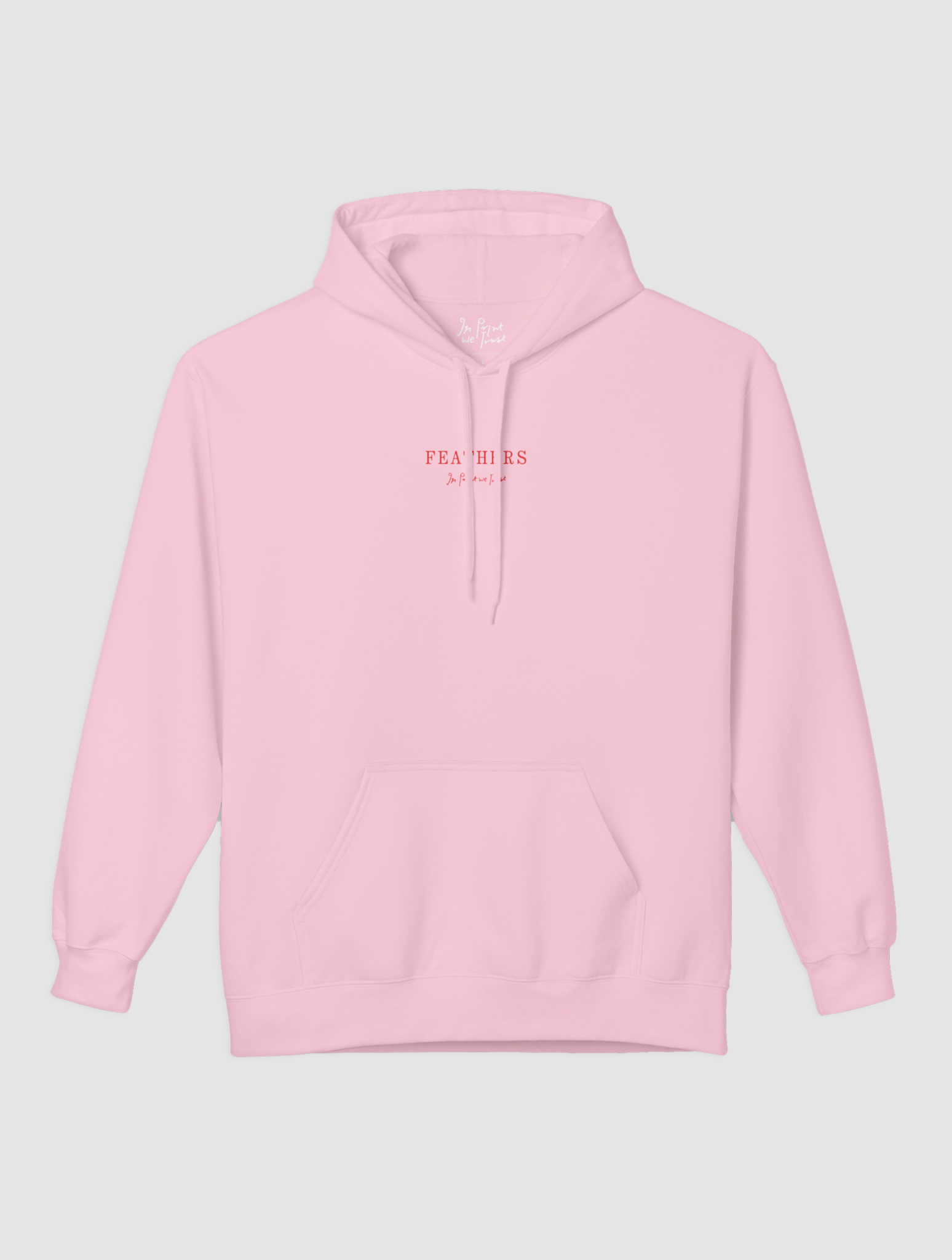 feathers hoodie - In Print We Trust